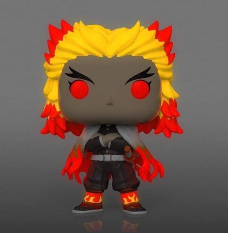 Funko Pop! Animation: Demon Slayer- Kyojuro Rengoku (GITD) Funko Special Edition