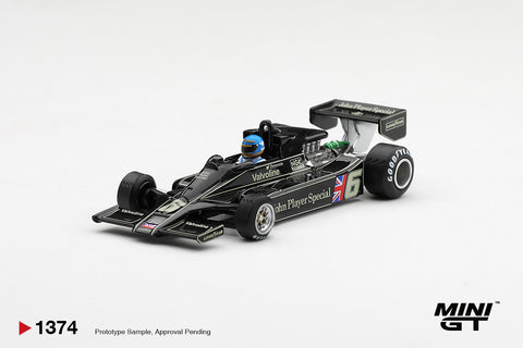 Mini GT Lotus 78 #6 Ronnie Peterson 1978 S. African GP Winner  srp