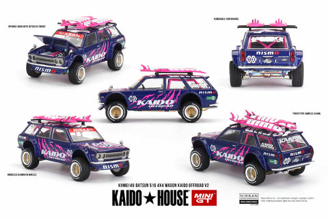 1:64 Datsun 510 4x4 Wagon Kaido offroad V2