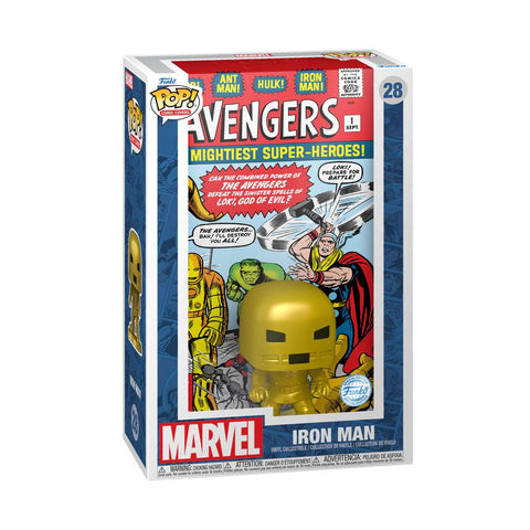 Funko Pop! Comic Cover: Marvel-  Iron Man