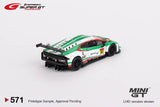 Mini GT 1/64 Lamborghini Huracan GT3 EVO #87 JLOC Japan Exclusive 2022 Super GT series