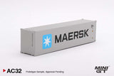 Mini GT 1/64 Dry container 40' MAERSK