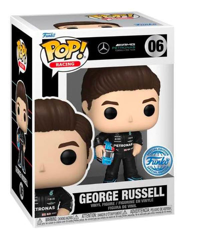 Funko Pop! Vinyl: Formula 1 - George Russell with Helmet Exclusive