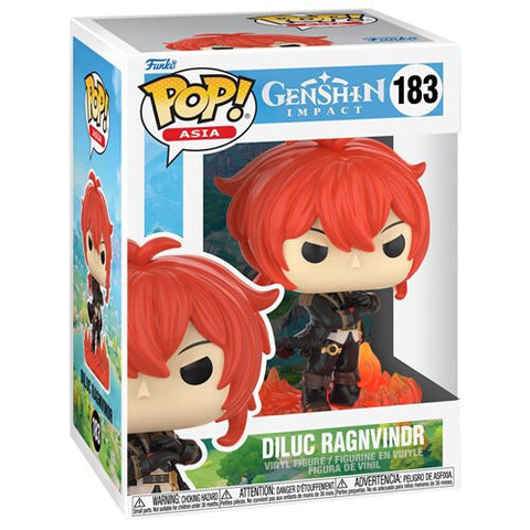 Funko Pop! Games: Genshin Impact S2- Diluc Ragnvindr