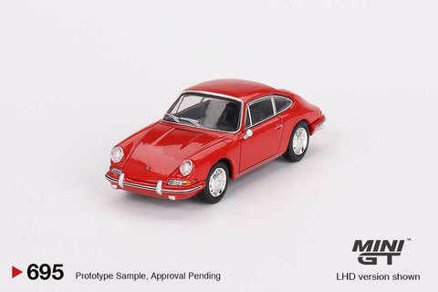 Mini GT 1/64 Porsche 901 1963 Signal Red LHD