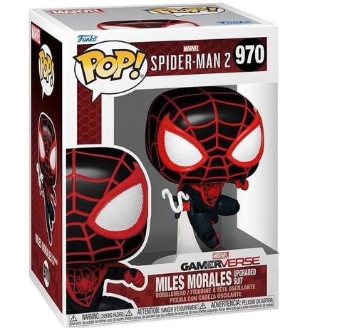 Funko Pop! Games: Spider-Man 2- Miles Morales Upgraded Suit