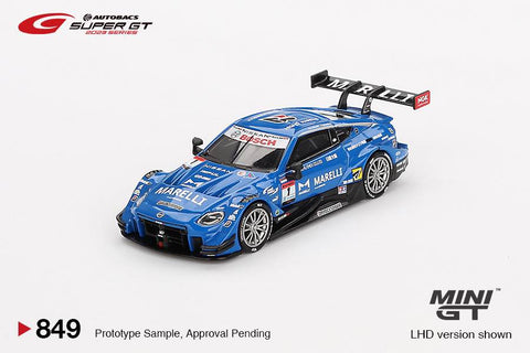 Mini GT 1/64 "Nissan Z GT500 #1 "Marelli Impul Z" Japan Exclusive Team Impul 2023 Super GT Series"