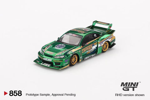 Mini GT 1/64 "Nissan LB-Super Silhouette S15 SILVIA  LBWK 2024 Fausto Racing"