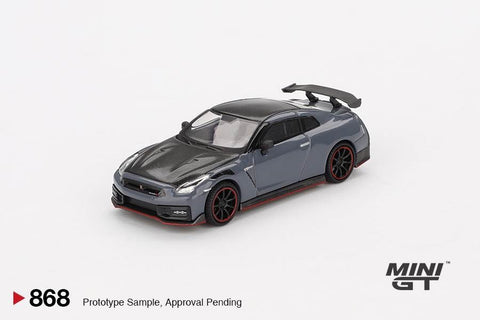 Mini GT 1/64 Nissan GT-R Nismo 2024 NISMO Stealth Gray RHD