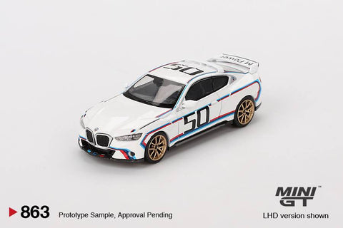 Mini GT 1/64 BMW 3.0 CSL White