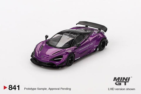 Mini GT 1/64 McLaren 720S LB★Works Purple