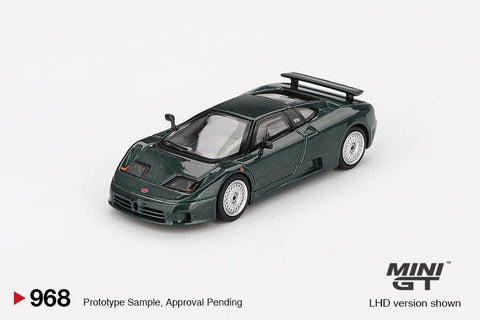 Mini GT 1/64 Bugatti EB110 GT Verde Scuro