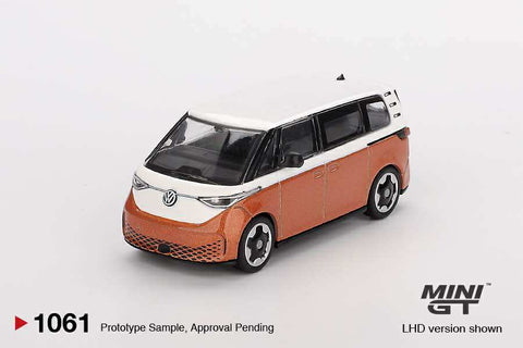 Mini GT 1/64 Volkswagen ID.Buzz Candy White / Energetic Orange