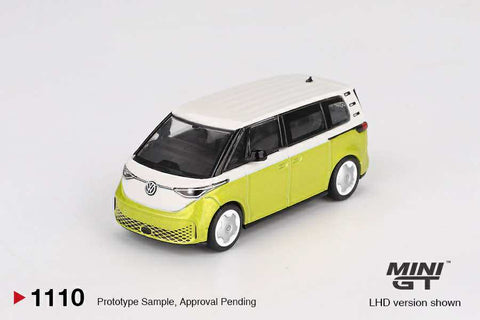Mini GT 1/64 Volkswagen ID.Buzz Candy White / Pomelo Yellow