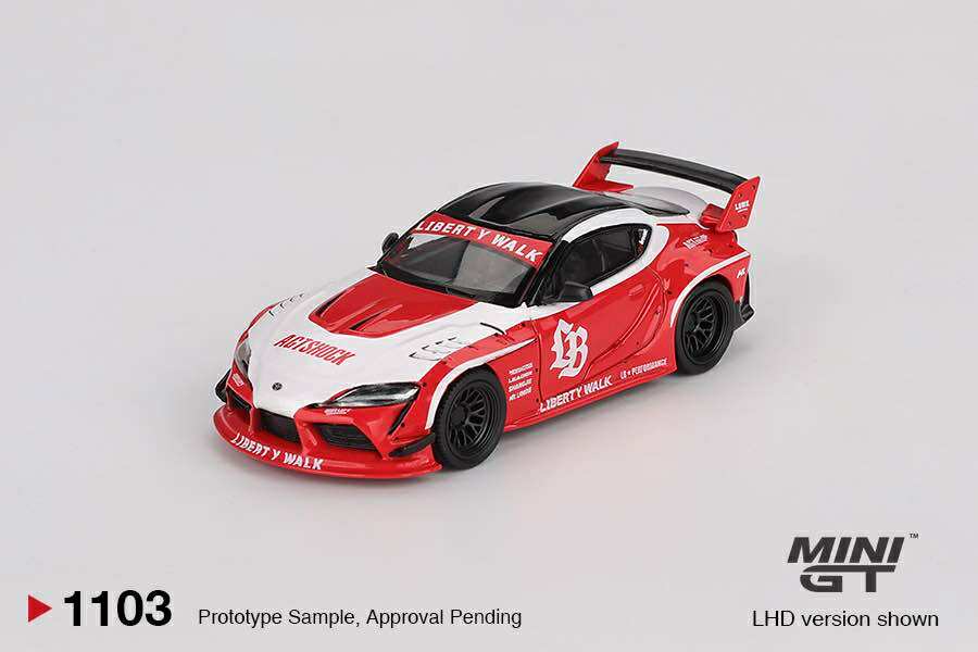 MINI GT LB★WORKS Toyota GR Supra ホワイト 2台 MINIGT.com – Welcome to the World of 1:64!