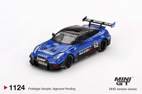 Mini GT 1/64 LB-Silhouette WORKS GT  NISSAN 35GT-RR Ver.2 Blue