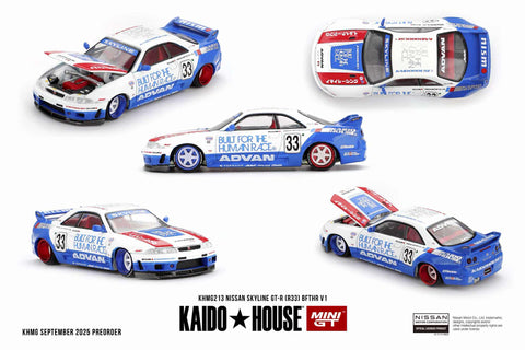 Kaido House x Mini GT 1/64 Nissan Skyline GT-R (R33) BFTHR V1