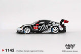 Mini GT 1/64 Porsche 911 GT3 R #77 AO Racing  2025 IMSA  Petit Le Mans