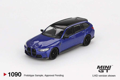 Mini GT 1/64 BMW M3 Competition Touring Portimao Blue Metallic
