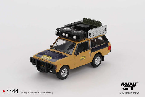 Mini GT 1/64 Range Rover 1981 Camel Trophy Sumatra C.Swoboda & K.Mentel  Winner