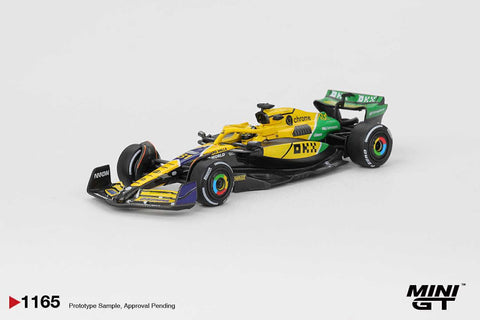 Mini GT 1/64 McLaren MCL38 #81 Oscar Piastri 2024 F1 2024 Monaco GP 2nd Place"