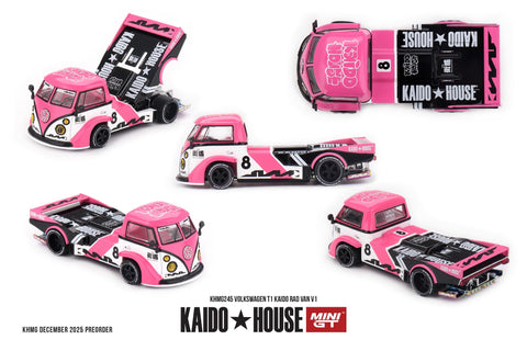 Kaido House x Mini GT 1/64 Volkswagen T1 KAIDO RADVANV1