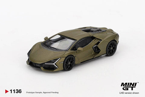 Mini GT 1/64 Lamborghini Revuelto Verde Gea Matte