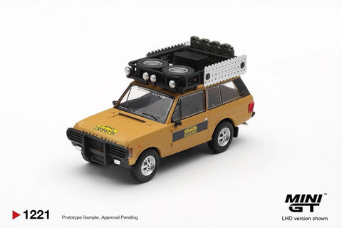 Mini GT Range Rover 1981 Camel Trophy Sumatra K.Stoppa & A.Valldorf