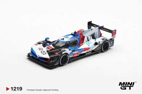 Mini GT BMW M Hybrid V8 Hypercar #15 BMW M TEAM WRT  2024 Le Mans 24 Hrs