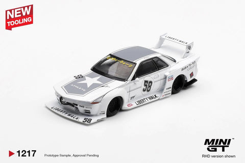 Mini GT Nissan GT-R32 LB-Kaido Works TAS 2025 (Blister) /Blister packaging