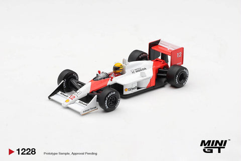 Mini GT McLaren MP4/4 #12 Ayrton Senna  1988 Canadian Grand Prix Winner