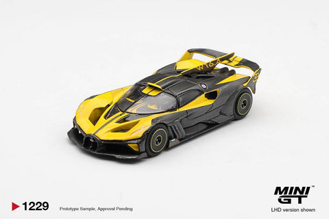 Mini GT Bugatti Bolide Yellow
