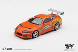 Mini GT Toyota Supra BOMEX " The Fast and the Furious"  Brian O'Conner / Blister Packaging