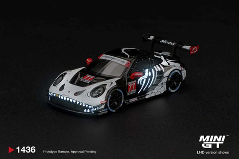 Porsche 911 GT3 R (992) #77 AO Racing "Skeleton Rexy" 2026 IMSA Petit Le Mans