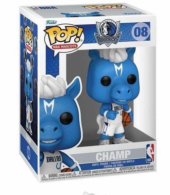 Funko Pop!  NBA: Mascots- Dallas- Champ