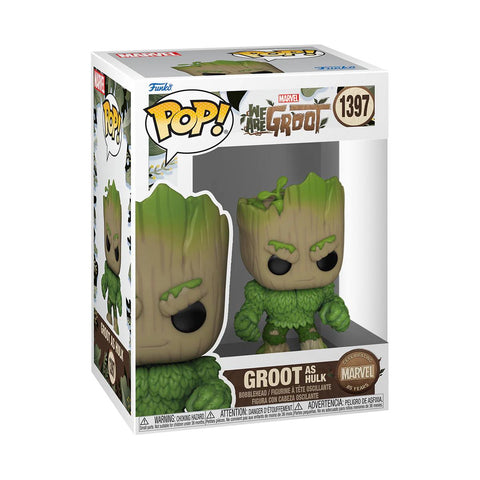 Funko Pop!  Marvel: WAG- Groot as Hulk