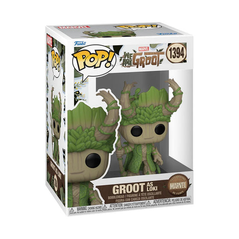 Funko Pop! Marvel: WAG- Groot as Loki