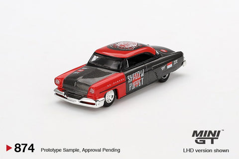 Mini GT 1/64 Lincoln Capri Hot Rod 1954 "Shadow Puppet"  MINI GT x MIZU Diecast 2024