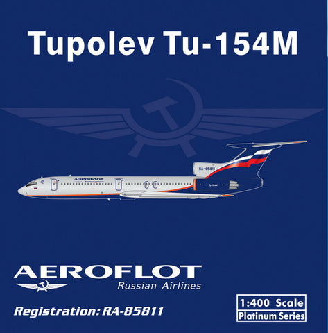1/400 AEROFLOT TU-154M RA-85811