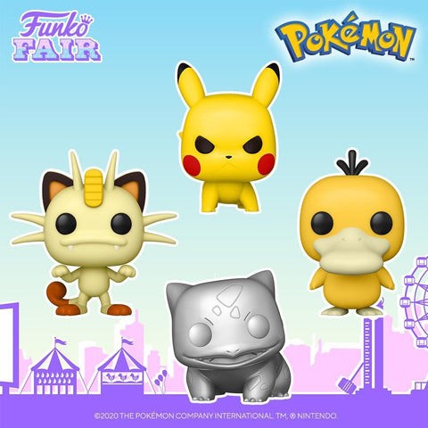 Funko Pop! Games: Pokemon Set of 4