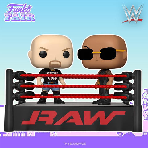 Pop! Moment: WWE- The Rock vs Stone Cold in Wrestling Ring