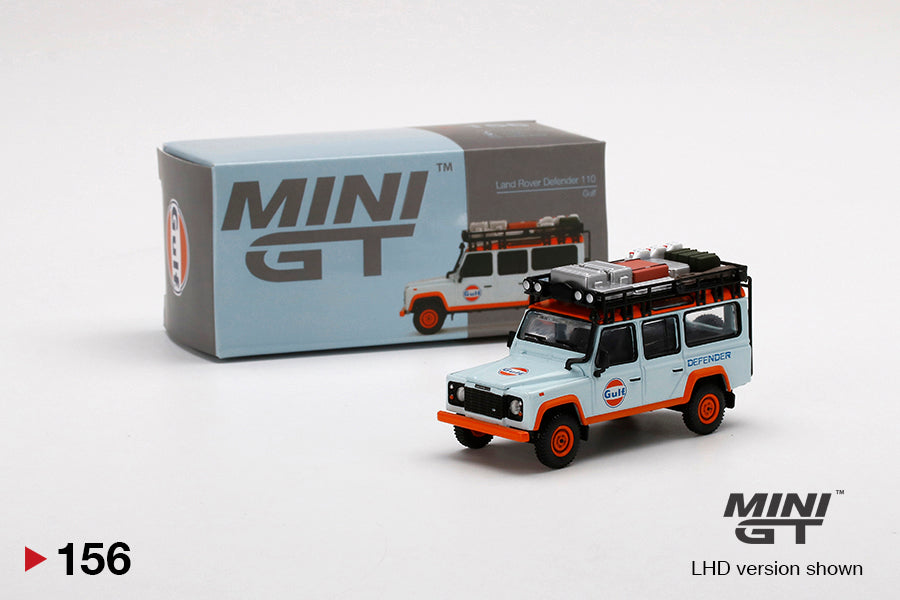ミニカー MINI GT Land Rover Defender 110 Malaysia Mini GT Land Rover Defender 110 Light Blue w/ Surfboard