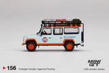 Mini GT 1/64 Land Rover Defender 110 Gulf (LHD)