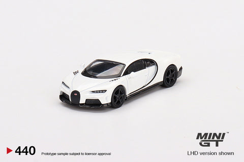 Mini GT 1/64 Bugatti Chiron super sport White LHD