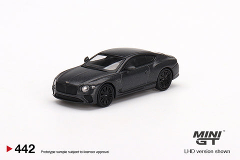 Mini GT 1/64 Bentley Continental GT Speeed 2022 Anthracite Satin LHD