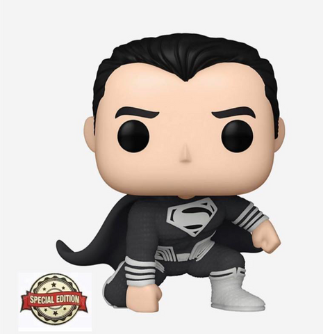 Funko Pop! Movies: Justice League Snyder’s Cut – Super-Man in Black Suit Shared Exclusive