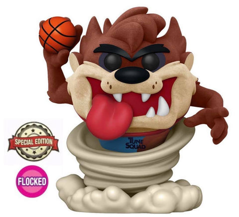 Funko Pop! Movies: – A New Legacy: Space Jam- Taz Flocked (Special Edition)