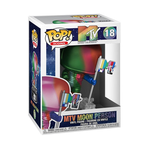 Funko Pop! Ad Icons: MTV- Moon Person (Rainbow)