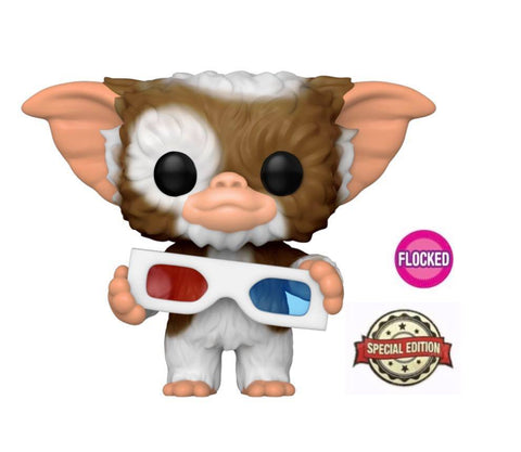 Funko Pop! Movies: Germlins - Gizmo with 3D Glasses (Flocked) Special Edition