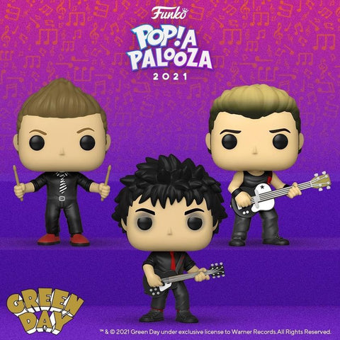 Funko Pop! Rocks: Green Day Set of 3